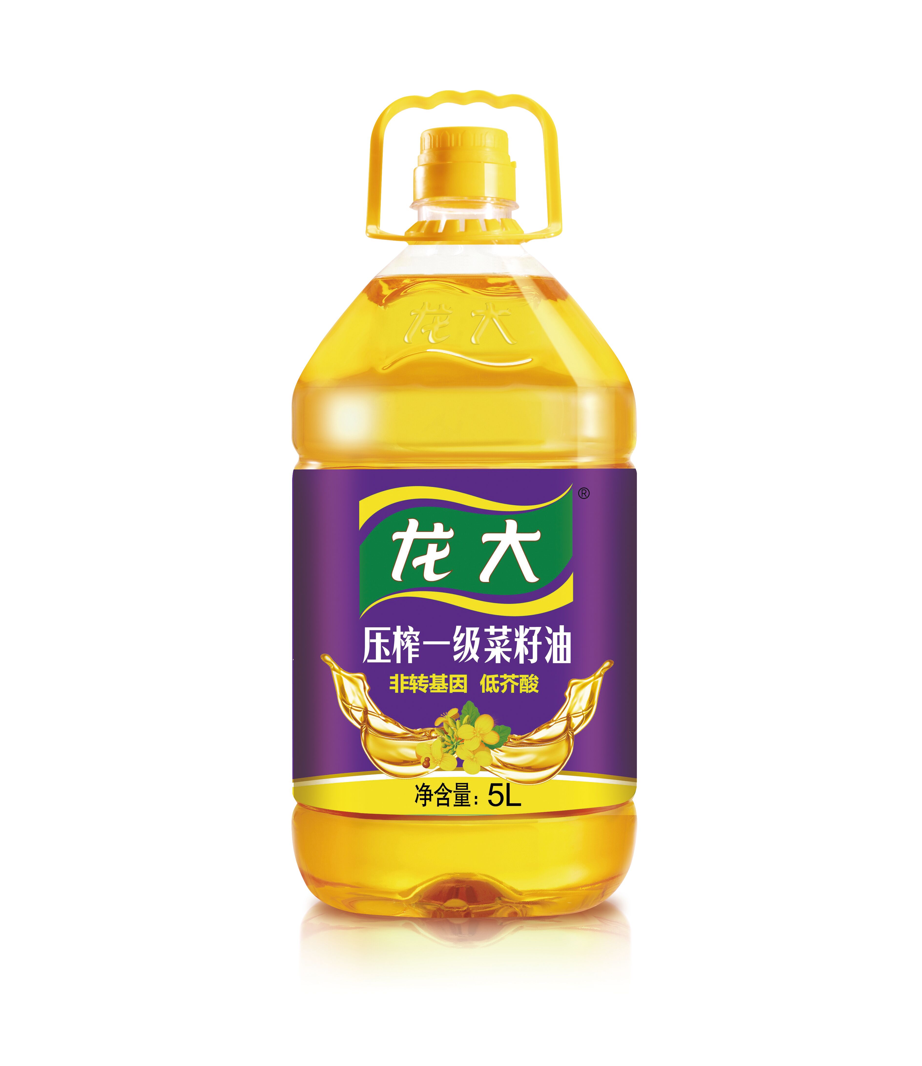 龙大压榨一级菜籽油